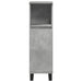 Dulap de baie, gri beton, 30x30x100 cm, lemn prelucrat - WALTI WALTI