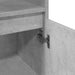 Dulap de baie, gri beton, 30x30x100 cm, lemn prelucrat - WALTI WALTI