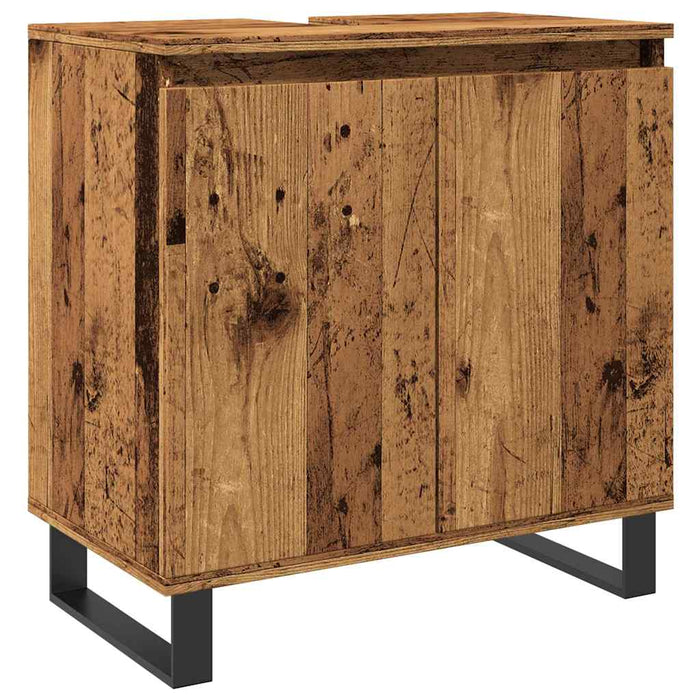 Dulap de baie, lemn vechi, 58x33x60 cm, lemn prelucrat - WALTI WALTI