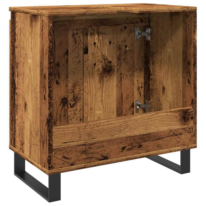 Dulap de baie, lemn vechi, 58x33x60 cm, lemn prelucrat - WALTI WALTI