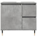 Dulap de baie, gri beton, 65x33x60 cm, lemn prelucrat - WALTI WALTI