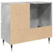 Dulap de baie, gri beton, 65x33x60 cm, lemn prelucrat - WALTI WALTI