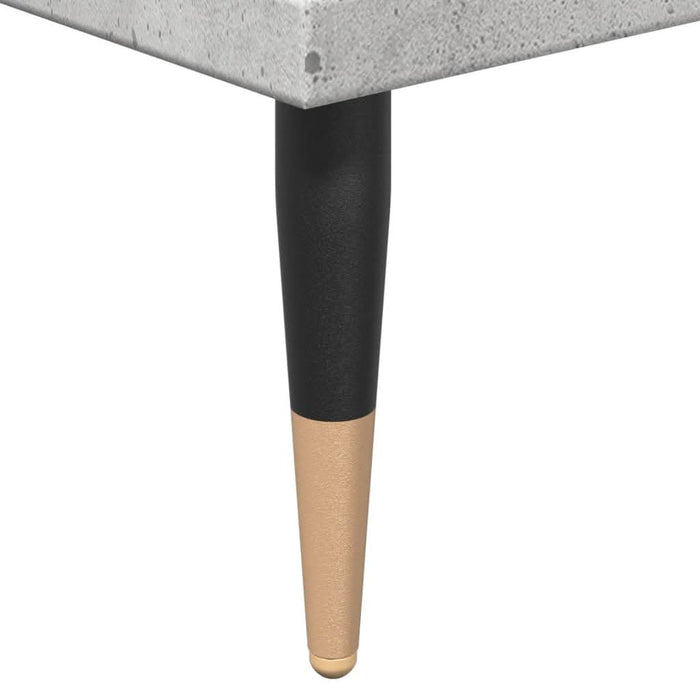 Dulap de baie, gri beton, 65x33x60 cm, lemn prelucrat - WALTI WALTI