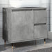 Dulap de baie, gri beton, 65x33x60 cm, lemn prelucrat - WALTI WALTI