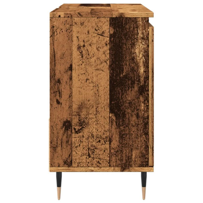 Dulap de baie, lemn vechi, 65x33x60 cm, lemn prelucrat - WALTI WALTI