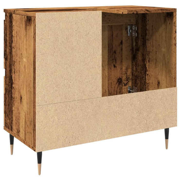 Dulap de baie, lemn vechi, 65x33x60 cm, lemn prelucrat - WALTI WALTI