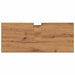 Dulap pentru baie stejar artizanal, 80x33x60 cm, lemn prelucrat - WALTI WALTI