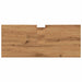 Dulap pentru baie stejar artizanal, 80x33x60 cm, lemn prelucrat - WALTI WALTI