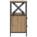 Noptiere 2 buc. stejar artizanal, 34x35,5x70 cm, lemn prelucrat - WALTI WALTI