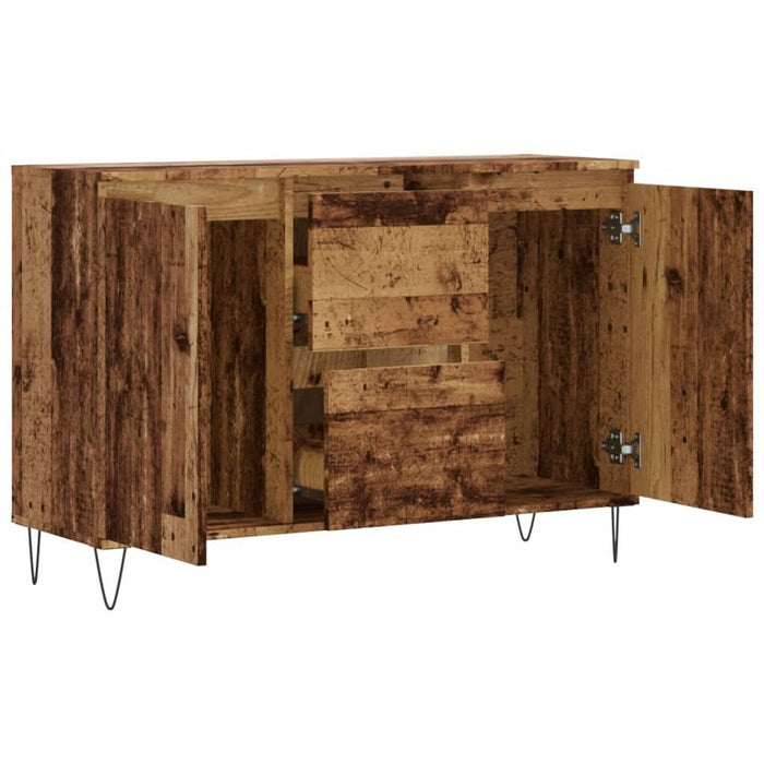 Servantă, lemn vechi, 104x35x70 cm, lemn prelucrat - WALTI WALTI