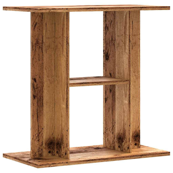 Suport pentru acvariu, lemn vechi, 60x30x60 cm, lemn stratificat WALTI