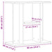 Suport acvariu, stejar artizanal, 60x30x60 cm, lemn prelucrat - WALTI WALTI