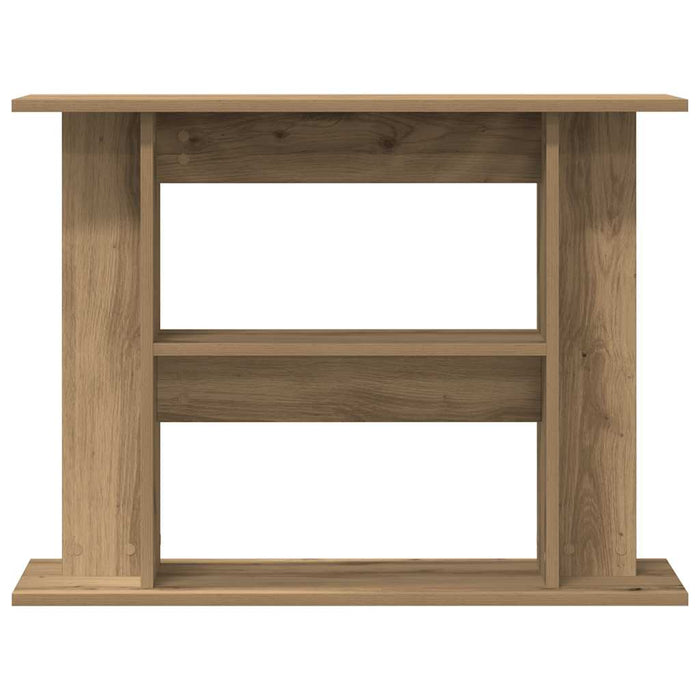 Suport pentru acvariu, stejar artizanal, 80x35x60 cm, lemn stratificat WALTI
