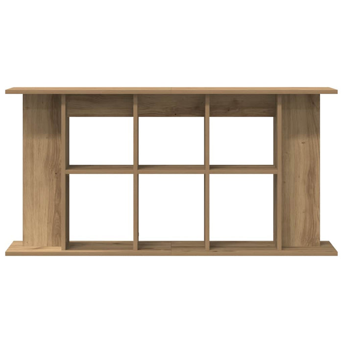 Suport pentru acvariu, stejar artizanal, 120x40x60 cm, lemn stratificat WALTI