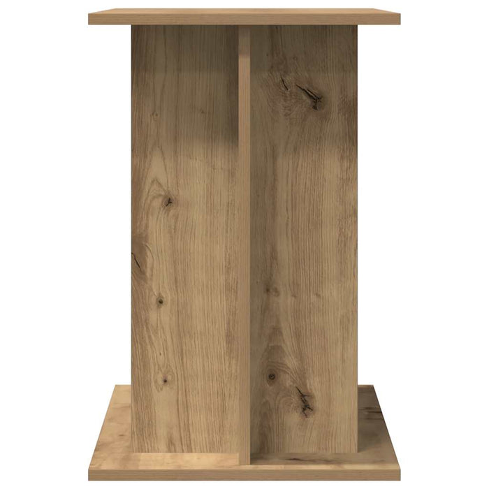Suport pentru acvariu, stejar artizanal, 120x40x60 cm, lemn stratificat WALTI