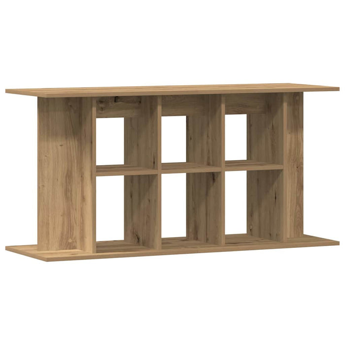 Suport pentru acvariu, stejar artizanal, 120x40x60 cm, lemn stratificat WALTI