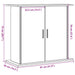 Suport pentru acvariu, lemn vechi, 81x36x73 cm, lemn prelucrat - WALTI WALTI