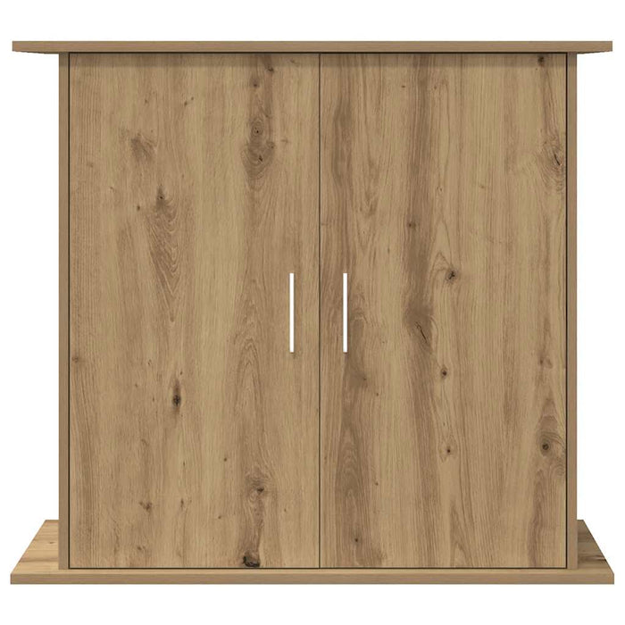 Suport pentru acvariu, stejar artizanal, 81x36x73 cm, lemn stratificat WALTI