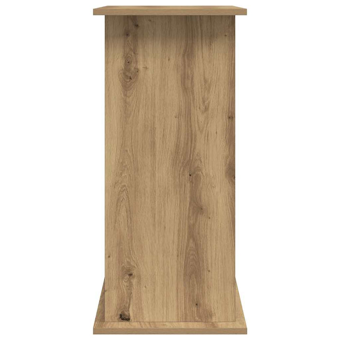 Suport pentru acvariu, stejar artizanal, 81x36x73 cm, lemn stratificat WALTI
