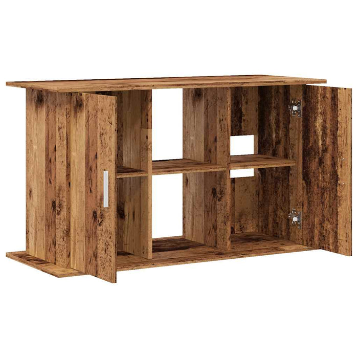 Suport pentru acvariu, lemn vechi, 101x41x58 cm, lemn prelucrat WALTI
