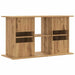 Suport acvariu, stejar artizanal, 101x41x58 cm, lemn prelucrat - WALTI WALTI