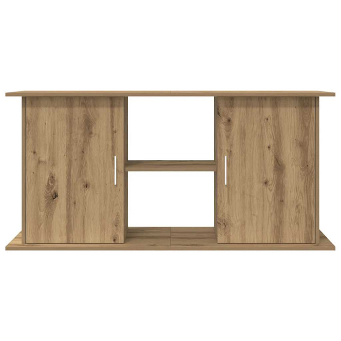 Suport pentru acvariu, stejar artizanal, 121x41x58 cm, lemn stratificat WALTI