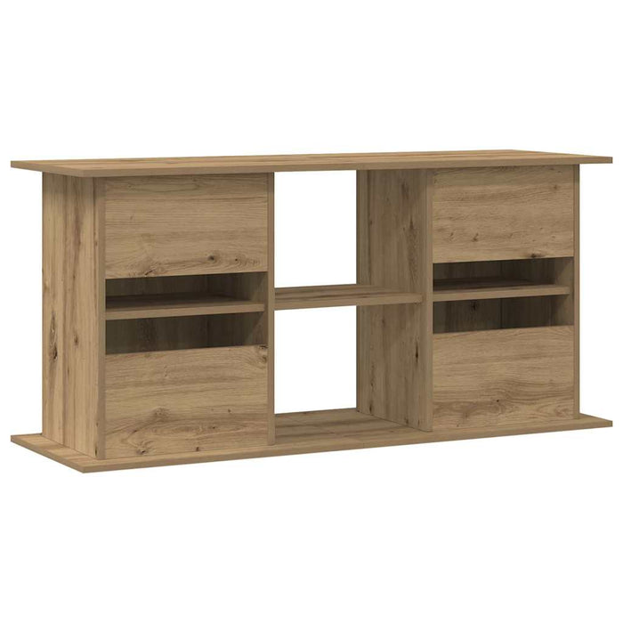 Suport pentru acvariu, stejar artizanal, 121x41x58 cm, lemn stratificat WALTI