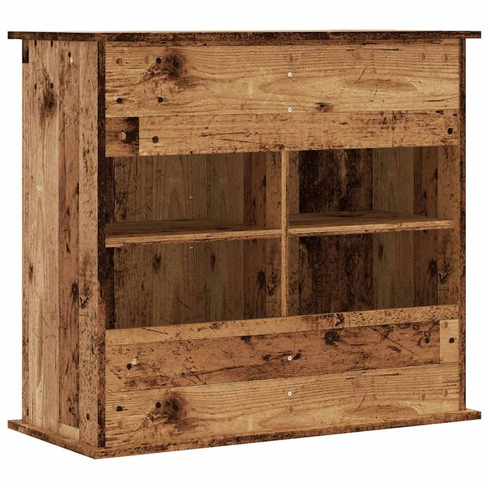 Suport pentru acvariu, lemn vechi, 81x36x73 cm, lemn prelucrat - WALTI WALTI