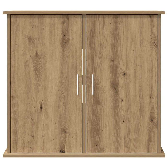 Suport pentru acvariu, stejar artizanal, 81x36x73 cm, lemn stratificat WALTI