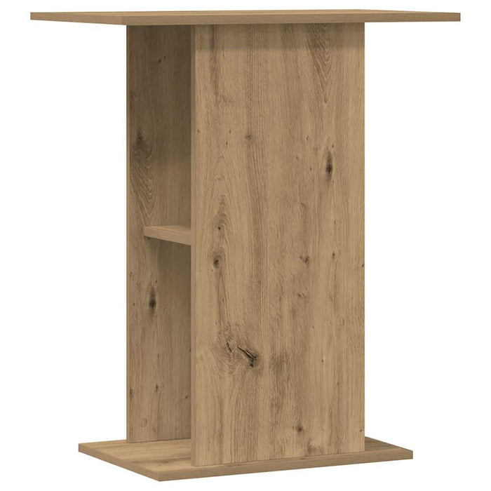 Suport pentru acvariu, lemn stratificat, stejar artizanal, 36x60,5x72,5 cm WALTI