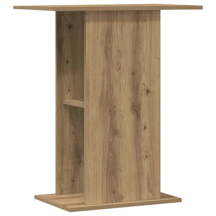 Suport pentru acvariu, lemn stratificat, stejar artizanal, 36x60,5x72,5 cm WALTI