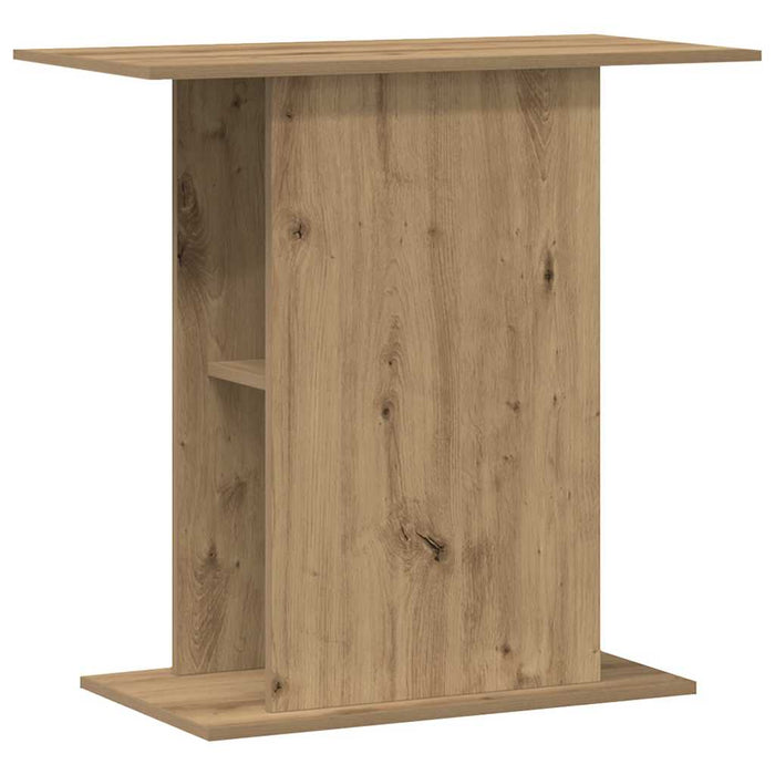 Suport pentru acvariu, stejar artizanal, 36x75x72,5 cm, lemn stratificat WALTI