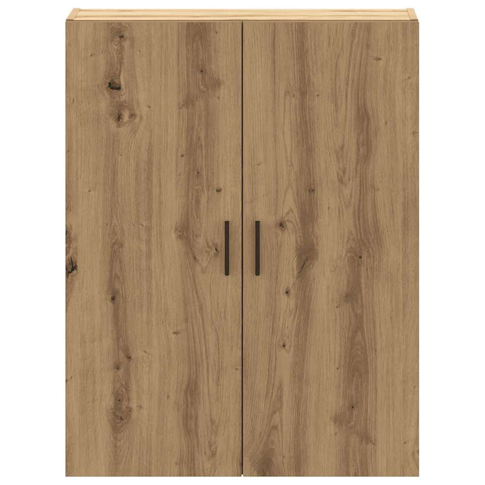 Dulap montat pe perete, stejar artizanal, 69,5x34x90 cm WALTI