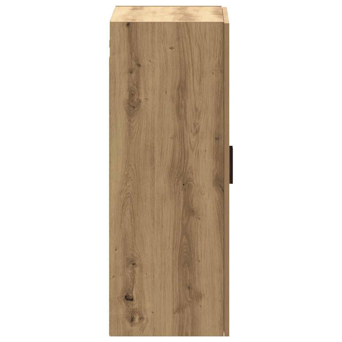 Dulap montat pe perete, stejar artizanal, 69,5x34x90 cm WALTI