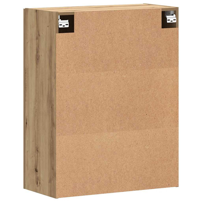 Dulap montat pe perete, stejar artizanal, 69,5x34x90 cm WALTI