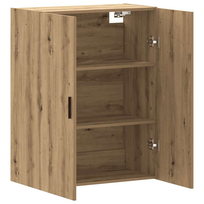 Dulap montat pe perete, stejar artizanal, 69,5x34x90 cm WALTI