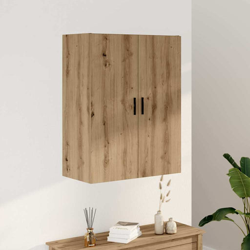 Dulap montat pe perete, stejar artizanal, 69,5x34x90 cm - WALTI WALTI