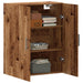 Dulap montat pe perete lemn vechi 69,5x34x90 cm - WALTI WALTI