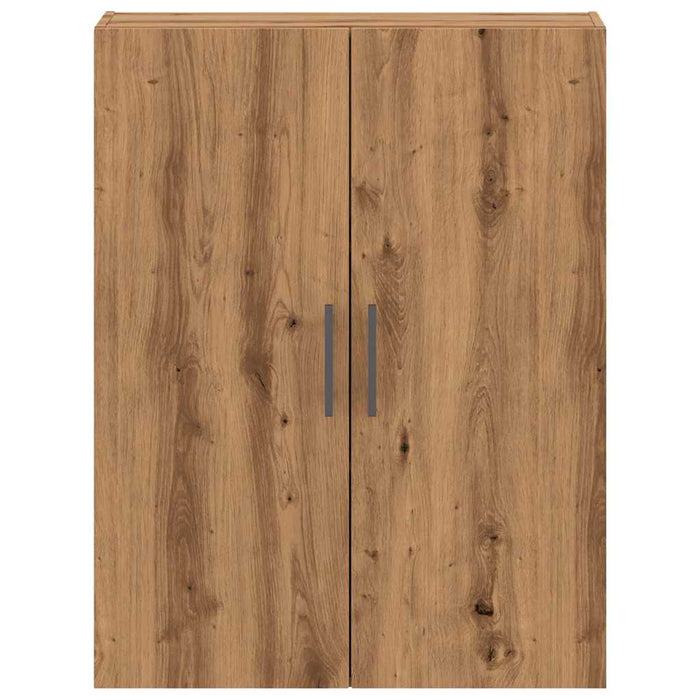 Dulap montat pe perete, stejar artizanal, 69,5x34x90 cm - WALTI WALTI