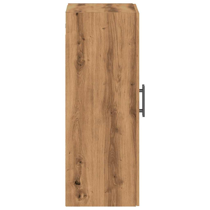 Dulap montat pe perete, stejar artizanal, 69,5x34x90 cm - WALTI WALTI