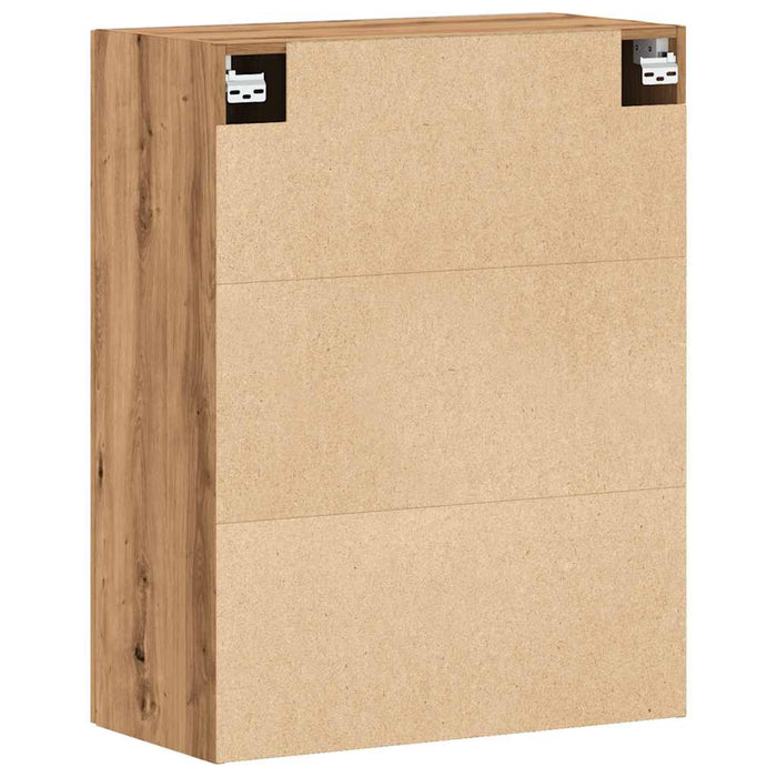 Dulap montat pe perete, stejar artizanal, 69,5x34x90 cm - WALTI WALTI