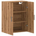 Dulap montat pe perete, stejar artizanal, 69,5x34x90 cm - WALTI WALTI