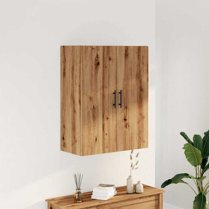 Dulap montat pe perete, stejar artizanal, 69,5x34x90 cm - WALTI WALTI