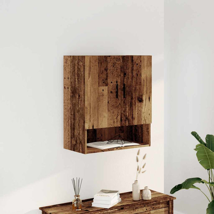 Dulap de perete, lemn vechi, 60x31x70 cm, lemn compozit - WALTI WALTI