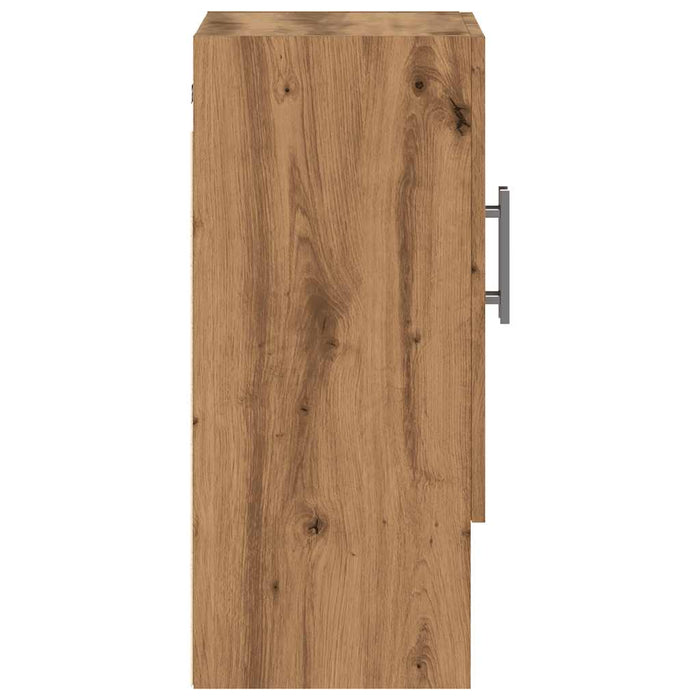 Dulap de perete, Stejar artizanal, 60x31x70 cm, lemn compozit - WALTI WALTI