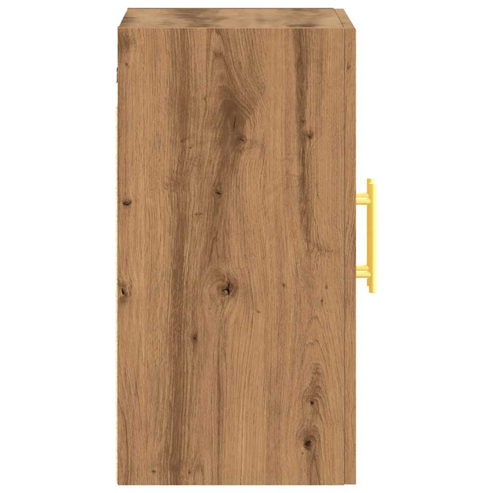 Dulap de perete, stejar artizanal, 60x31x60 cm, lemn prelucrat - WALTI WALTI