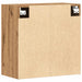 Dulap de perete, stejar artizanal, 60x31x60 cm, lemn prelucrat - WALTI WALTI