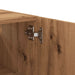Dulap de perete, stejar artizanal, 60x31x60 cm, lemn prelucrat - WALTI WALTI