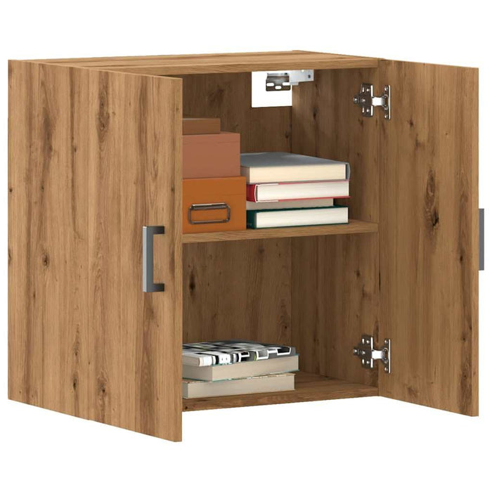 Dulap de perete, stejar artizanal, 60x31x60 cm, lemn prelucrat - WALTI WALTI
