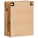 Dulap montat pe perete lemn vechi 69,5x34x90 cm lemn prelucrat - WALTI WALTI
